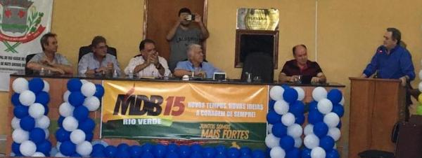 MDB realizou convenção focado em 2020 