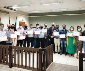 Vereadores eleitos em Rio Verde foram diplomados 