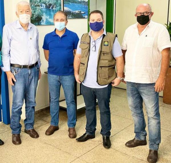 Coronel David discutiu projetos para potencializar rota turística na região norte de MS