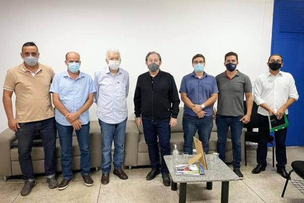 Deputado Antônio Vaz (Republicanos) visitou Rio Verde