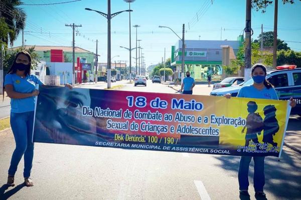 Blitz educativa lembrou o Dia Nacional de Combate à Exploração Infantil