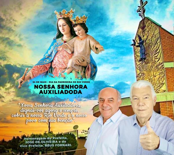 Rio Verde celebra Nossa Senhora Auxiliadora  