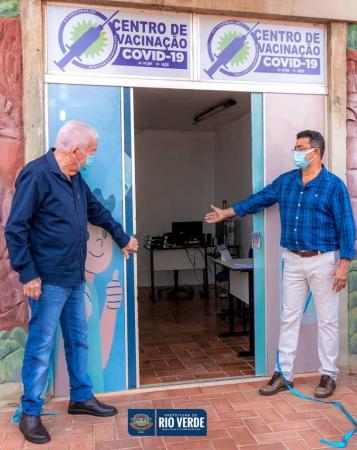Rio Verde agora tem Centro Municipal de Vacinação contra a Covid-19 