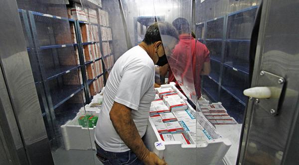 Mato Grosso do Sul recebe mais 65.785 doses de vacina contra a Covid-19