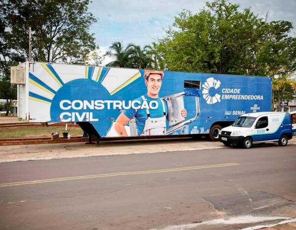 Carreta da Construção Civil do Cidade Empreendedora está em Rio Verde