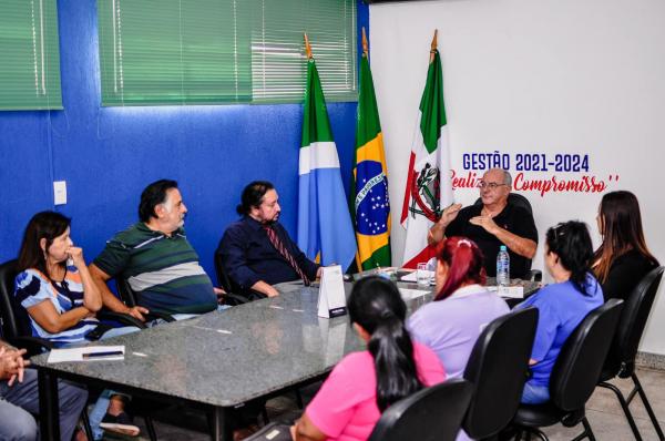 Prefeito Réus recebeu diretoria dos Servidores Públicos de Rio Verde