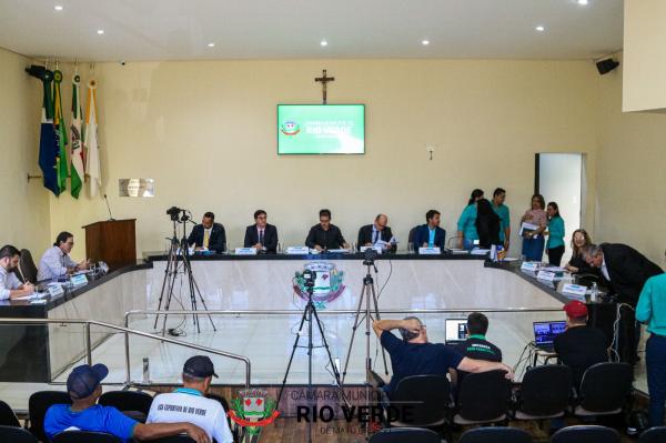 Câmara Municipal de Rio Verde antecipa meio milhão de reais à Prefeitura em duodécimo