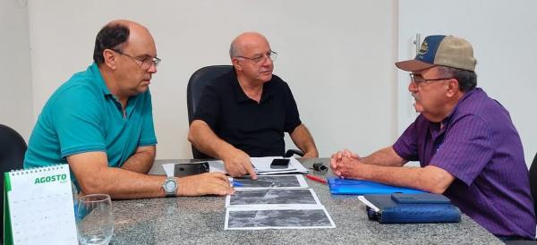 Erosão na região de Beira Alta foi tema de reunião com a Agesul 