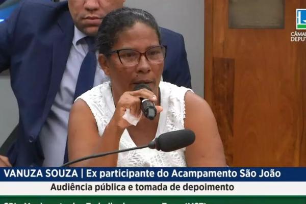 CPI conferiu: Vanuza Souza foi expulsa de sua casa pelo MST