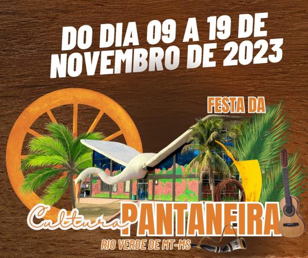Saiu a programação do segundo Festival da Cultura Pantaneira 