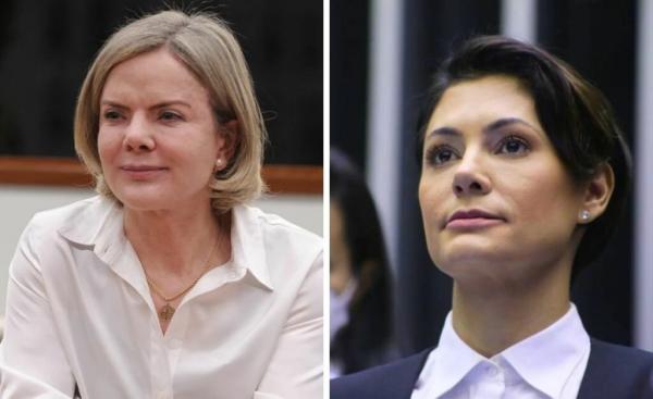 Gleisi ataca Michelle Bolsonaro, que rebate: “Codinome amante”