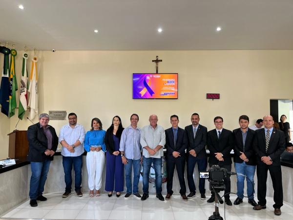 Prefeito Réus Fornari participou da abertura do ano Legislativo 