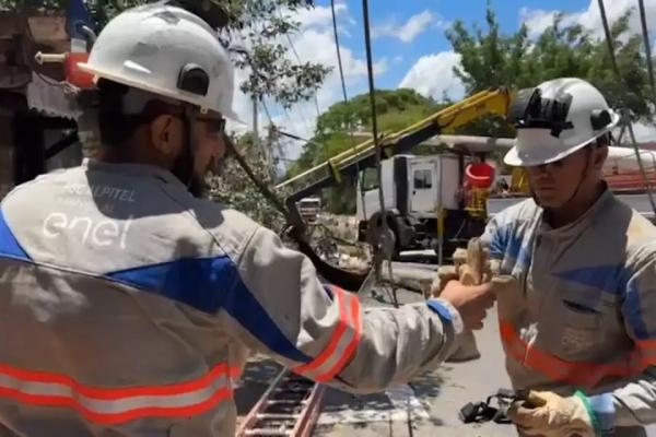 Enel foi multada em R$ 278,6 milhões, só na semana passada