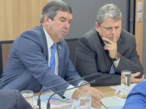 Governadores de MS e SP discutem projeto da Malha Oeste