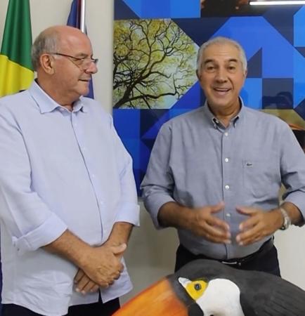 Reinaldo Azambuja a Réus Fornari: “O Riedel e eu temos muita simpatia por sua candidatura” 