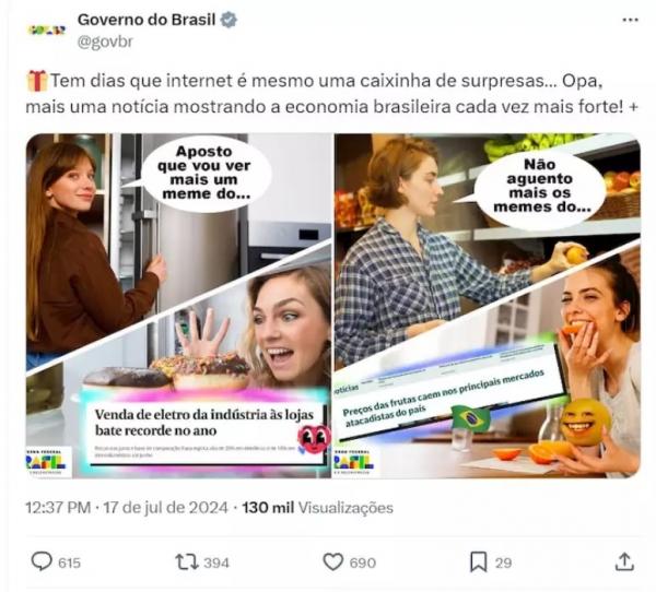 Governo Lula usa notícia de 2017 para responder a memes sobre Taxadd