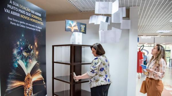 Parceria do TJMS e TCE arrecada livros para adolescentes de Uneis