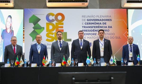 Riedel assume presidência do Codesul
