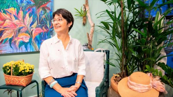 ‘Chá no meu Jardim’ com Ana Ruas, abre exposição no TCE-MS