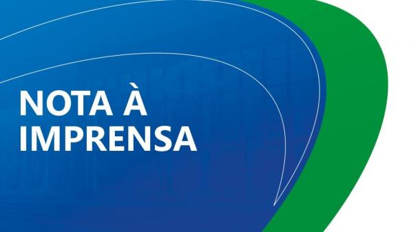 NOTA À IMPRENSA