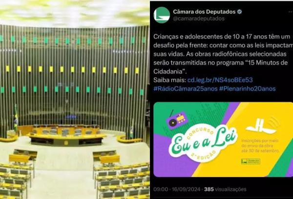 Câmara ignora censura e continua a postar no X