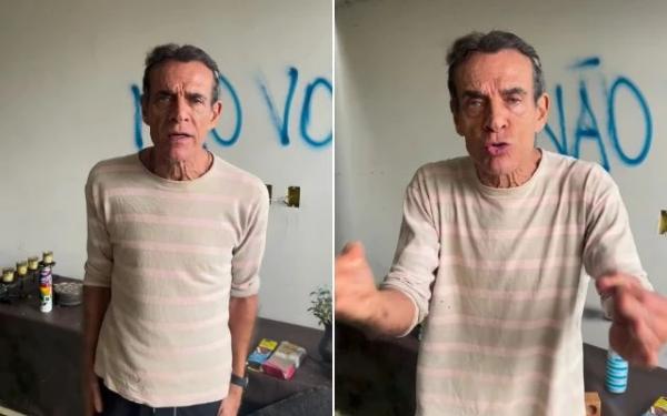 Ator recebe ordem de despejo e pede ajuda para Bolsonaro