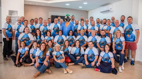Delegação do TCE-MS recebe uniformes para competir nas Olimpíadas dos Tribunais de Contas