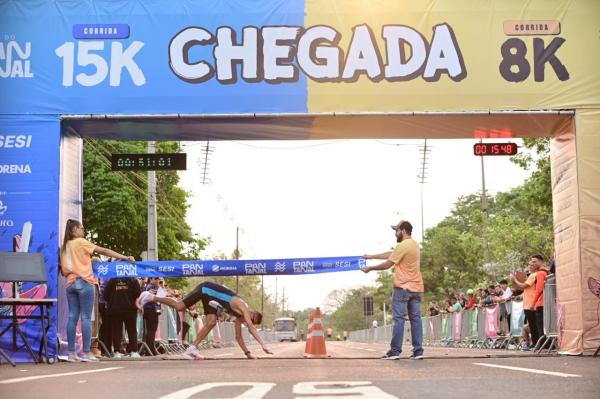 Brasileiro e queniana vencem a categoria elite da Corrida do Pantanal 2024