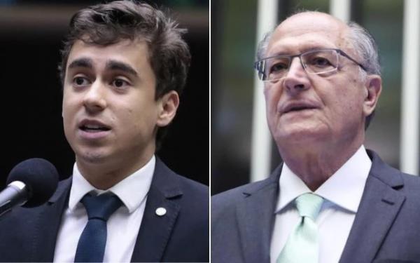 Nikolas coloca Alckmin como testemunha em ação contra Lula
