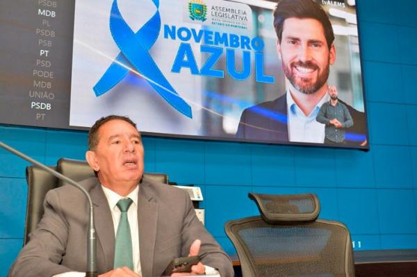 Novembro Azul: Presidente da ALEMS destaca prevenção e diagnóstico precoce