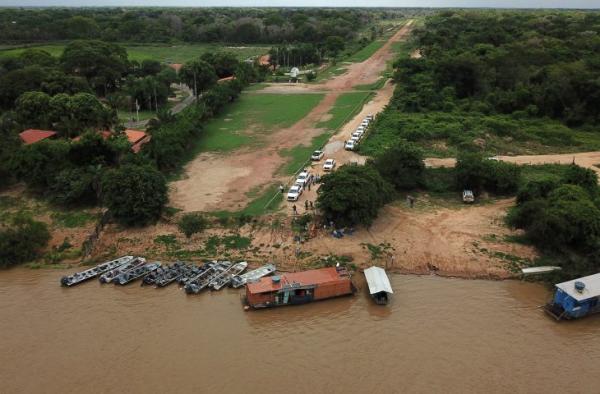 Nova ponte sobre o rio São Lourenço vai integrar MS e MT pelo Porto Jofre