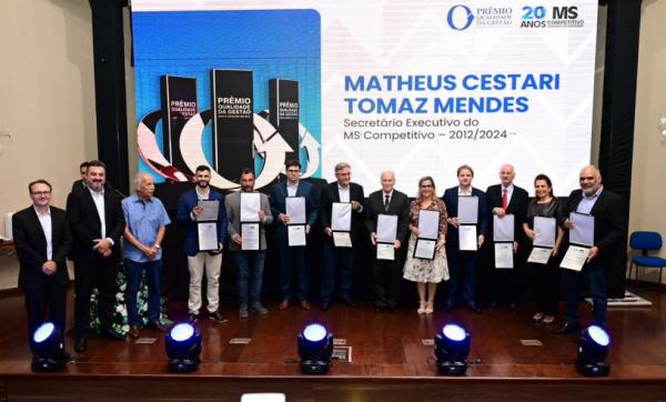 Sebrae sediou celebração de 20 anos do Instituto MS Competitivo