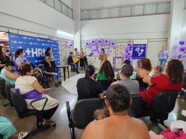 Pacientes do HRMS se reencontram em comemoração ao Novembro Roxo