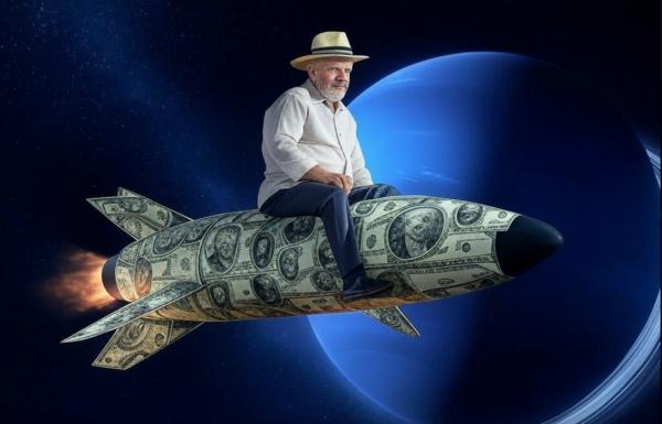 Uma viagem interplanetária com o dólar