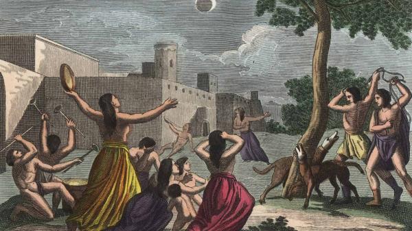 O eclipse lunar na visão das antigas civilizações