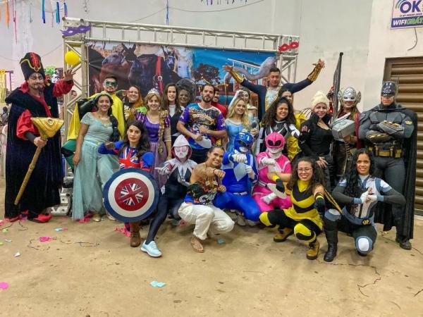 Super-Heróis animaram matinê em Rio Verde 