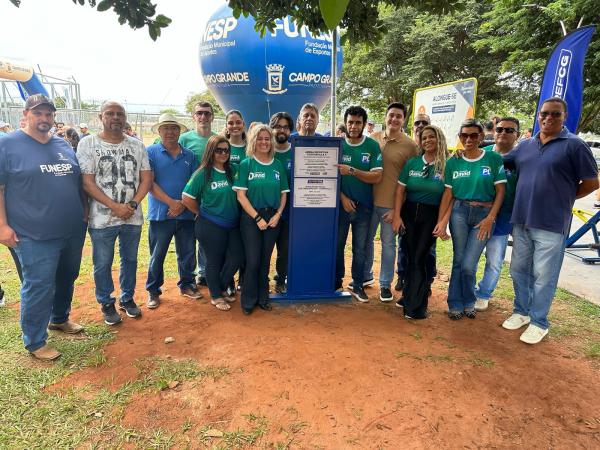 Com solicitação do deputado Coronel David, Arena Esportiva é inaugurada na Coophavilla II
