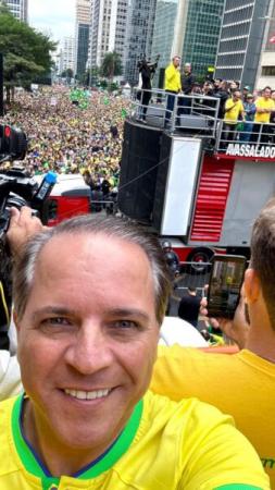 Coronel David se une a líderes da direita em SP e pede anistia já