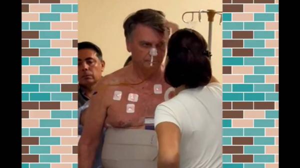 Da UTI, Bolsonaro critica asilo a ‘quem rouba do próprio povo’