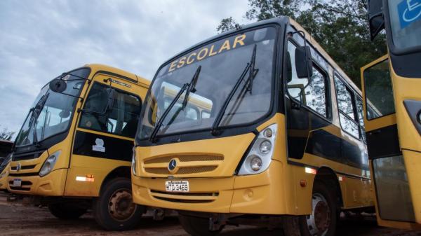TCE-MS fiscaliza transporte escolar em Nova Alvorada do Sul