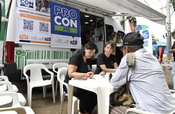 Procon/MS promove orientação e atendimento em Campo Grande e Sonora
