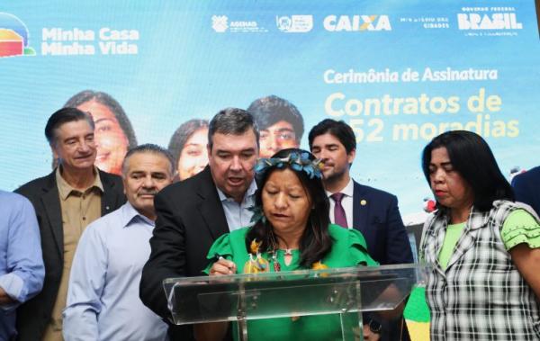 Parceria vai levar moradias a indígenas e três assentamentos em MS