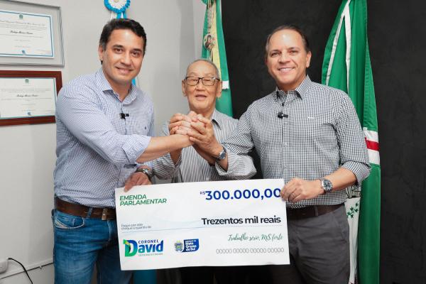 Saúde de Naviraí recebe reforço de R$ 300 mil destinado por Coronel David