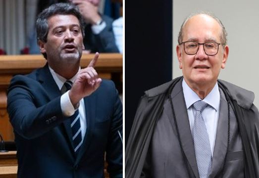 Gilmar Mendes reage à ameaça de investigação de André Ventura, de Portugal