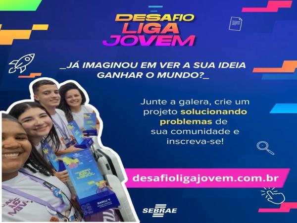 Estudantes de MS têm até 18 de agosto para se inscrever no Desafio Liga Jovem