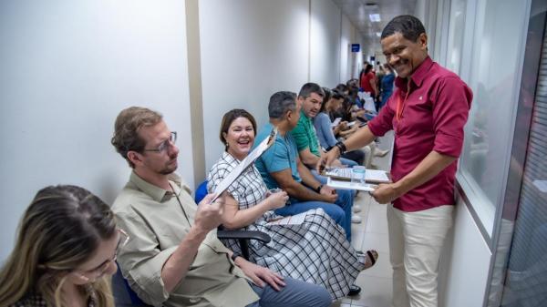 Servidores do TCE-MS aderem à campanha de doação de sangue promovida na instituição