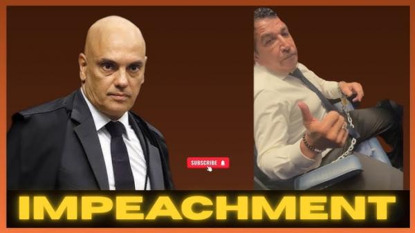 Magno Malta se acorrenta no plenário do Senado durante ocupação