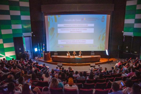 TCE-MS é painelista na 1ª Conferência Estadual de Sustentabilidade e Regulação em Saneamento