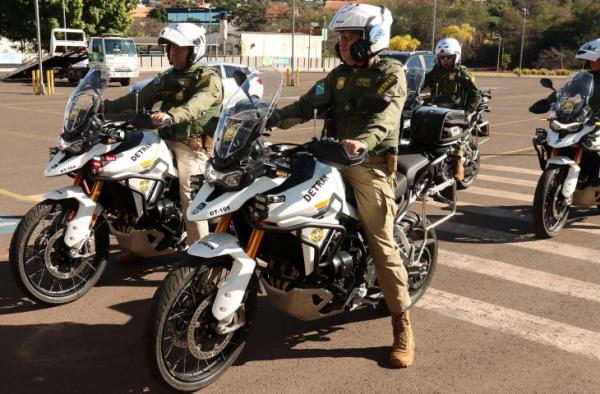 Detran de MS cria equipe de patrulheiros motociclistas