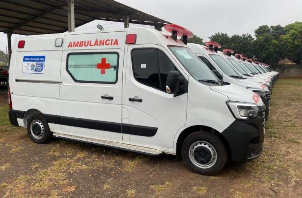 28 ambulâncias e caminhonetes reforçam frota da Saúde em municípios e polos indígenas